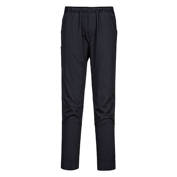 Portwest - Pantalon de cuisine avec ceinture élastiquée confortable et déperlant Portwest - Pantalon de cuisine avec ceinture élastiquée confortable et déperlant-Lire la description