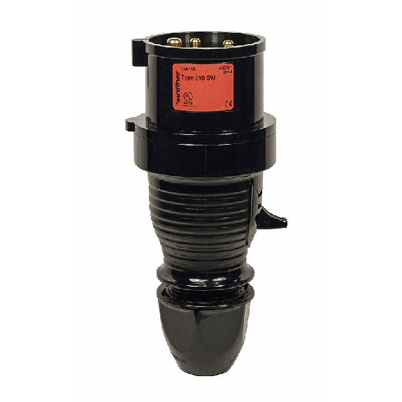 Fiche, noire 5x 16A, 400V IP44-Leggi tutto