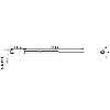 M08A Fem Droit 3p; Câble PUR 3x0.25 Noir 10m