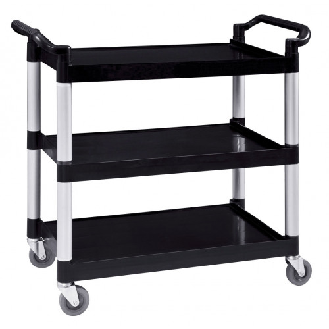 Chariot polyvalent 3 plateaux - 1020x500xH960 mm - Multiroir-Lire la description