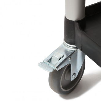 Chariot polyvalent 3 plateaux - 1020x500xH960 mm - Multiroir-Lire la description