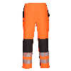 Portwest - Pantalon de pluie imperméable haute visibilité PW3 pour Femmes