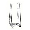 Roll conteneur 2 côtés en acier zingué - 800 x 720 x H1800 mm - Multiroir Roll conteneur 2 côtés en acier zingué - 800 x 720 x H1800 mm - Multiroir