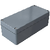 Coffret Polyester std, IP66, RAL 7000, 75x160x56mm (HxLxP)
