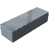 Coffret Alu std, IP66, RAL 7001, 120x360x81mm (HxLxP)