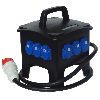 Coffret d'étage caoutchouc, 6NF - alim tri+N 32A