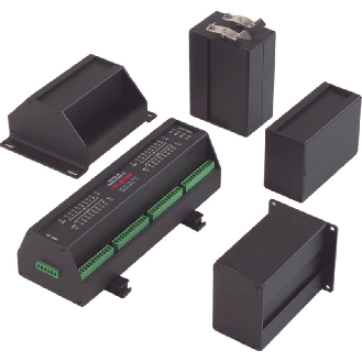 Coffret Multitronic TS, IP40, RAL 9005, 105 x 185 x 66 mm-Lire la description