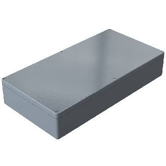 Coffret Alu std, IP66, RAL 7001, 310x600x111mm (HxLxP)-Lire la description