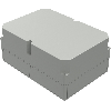 Boîtier, Thermoplastique PS, IP66, RAL 7035, 254 x 355 x 165 mm