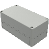 Boîtier, Thermoplastique PS, IP66, RAL 7035, 94 x 180 x 81 mm