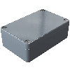 Coffret Alu std, IP66, RAL 7001, 64x98x34mm (HxLxP)