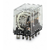 Relais 4PDT 10A-250VAC, Led, BT, 24DC