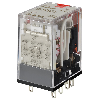 Relais 14 broches, 4PDT, 6A, Ind. méca., Led, BT, 24VAC