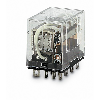 Relais 4PDT 10A-110VAC, Led, 100-110AC