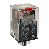 Relais 3PDT 10A-250VAC, Ind. méca., BT, 220AC