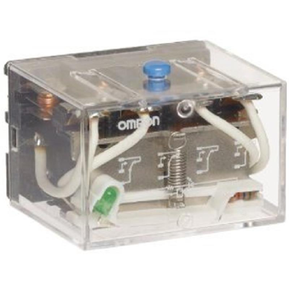 Relais 4PDT 10A-250VAC, Led, BT, 24AC-Lire la description