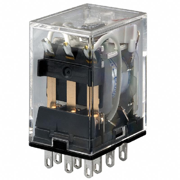 Relais 3PDT 5A-250VAC, Led, 24DC-Lire la description