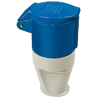 Prolongateur, embout souple intérieur 3x 16A, 230V IP44-Lire la description