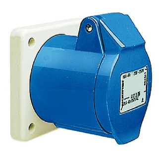 Socle de tableau, sortie droite 3x 16A, 230V IP44-Lire la description
