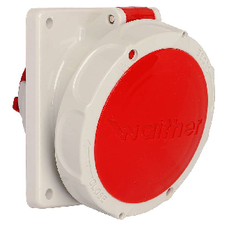 Socle de tableau, sortie inclinée 10°, sans pilote 3x 63A, 110V IP67-Lire la description