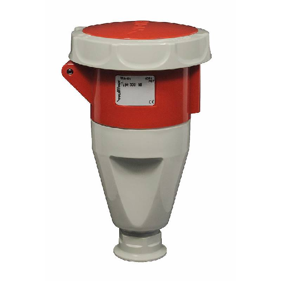 Prolongateur contacts nickelés 5x 16A, 400V IP67-Lire la description