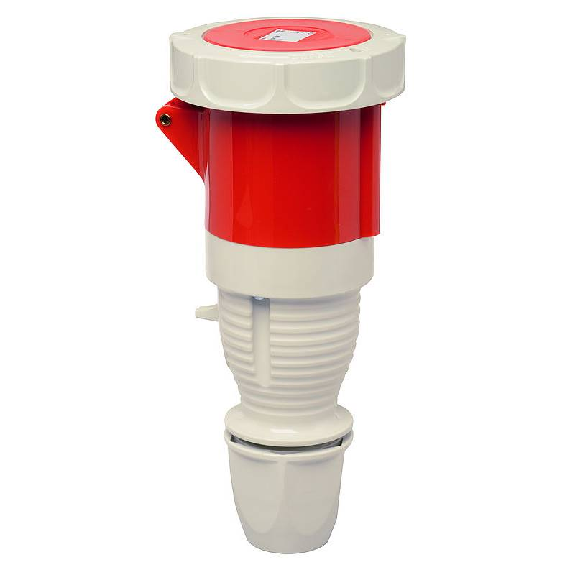 Prolongateur, presse-étoupe avec pilote 5x 63A, 400V IP67-Lire la description