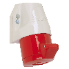 Socle saillie, 1 entrée verticale, 5x 16A, 110V IP44