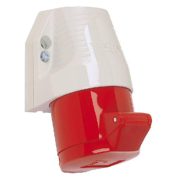 Socle saillie, 1 entrée verticale, connexion ss vis 5x 16A, 400V IP44-Leggi tutto