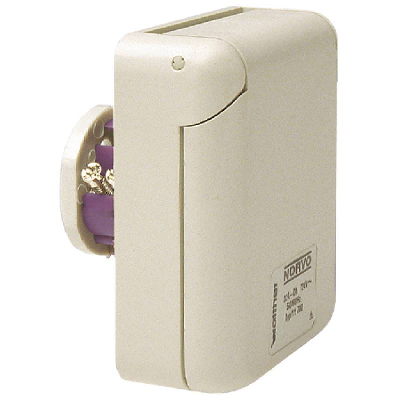 Socle de tableau, sortie droite, Mondo compact 2x 16A, 42V IP44-Lire la description