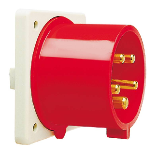 Socle de connecteur de tableau, droit 5x 32A, 400V IP44-Lire la description
