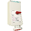 Socle saillie 4x125A interruptible avec double verrouillage