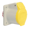Socle de tableau, sortie droite 3x 16A, 110V IP44
