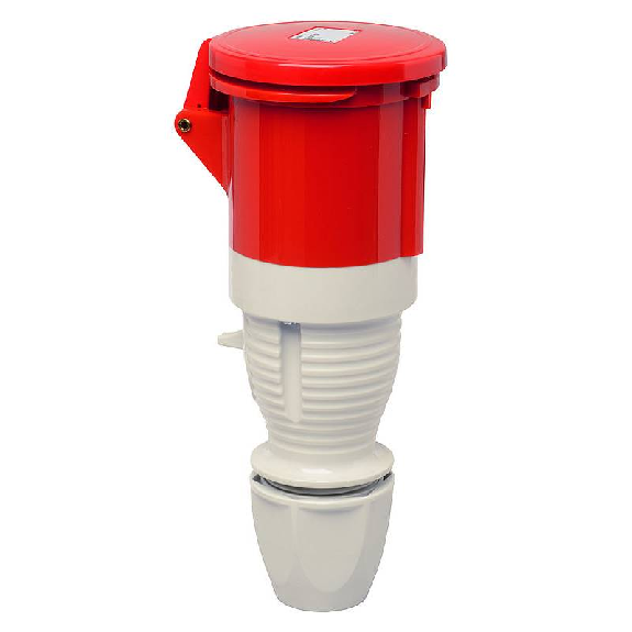 Prolongateur, presse-étoupe , sans pilote 5x 63A, 400V IP44-Lire la description