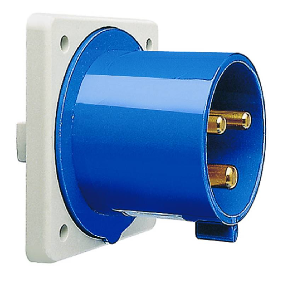 Socle de connecteur de tableau, droit 3x 32A, 230V IP44-Lire la description
