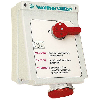 Socle saillie 4x63A interruptible avec double verrouillage
