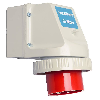 Socle de connect saillie haut:2xM20/25 bas:2xM20/25 5x 32A 230V IP67