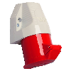 Socle saillie, 1 entrée verticale 4x 32A, 230V IP44