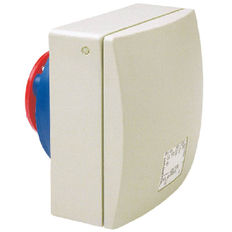Socle de tableau Mondo, sortie droite 3x 32A, 110V IP44-Lire la description