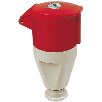 Prolongateur contacts nickelés, sans pilote 5x 63A, 400V IP44-Lire la description