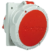 Socle de tableau, sortie inclinée 10° 4x 32A, >50V IP67