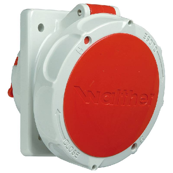Socle de tableau, sortie inclinée 10° 4x 32A, >50V IP67-Leggi tutto