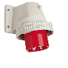 Socle de connecteur de tableau, coudé 4x 32A, >50V IP67