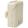 Socle Schuko gris, 2P+T 10/16A 230V IP44