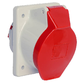 Socle de tableau, sortie inclinée 10°, sans pilote 5x 63A, 110V IP44-Lire la description