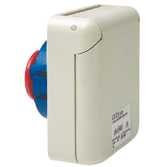 Socle de tableau Mondo compact, sortie droite 3x 16A, 110V IP44-Lire la description