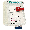 Socle saillie 3x32A interruptible avec double verrouillage