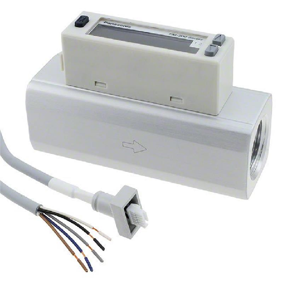 Débimètre numérique 1000l/min, Ø4, PNP-Lire la description