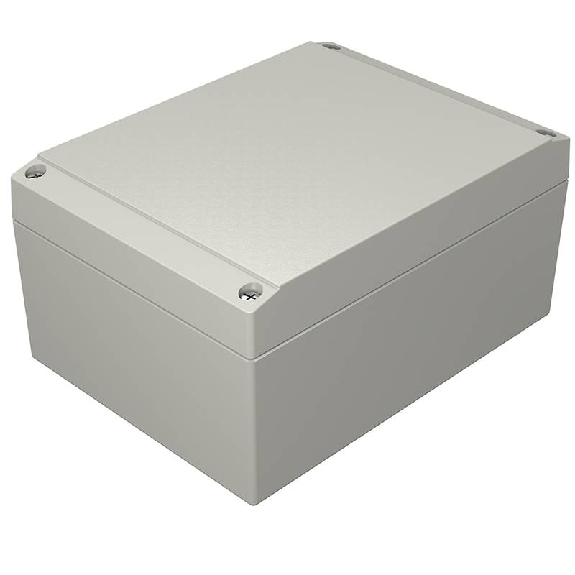 Coffret Aluform, IP66, RAL 7038, 120 x 160 x 81 mm (HxLxP)-Lire la description