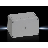 Coffret - couvercle gris 180x110x90mm (LxHxP)