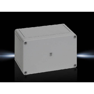 Coffret - couvercle gris 180x110x90mm (LxHxP)-Lire la description